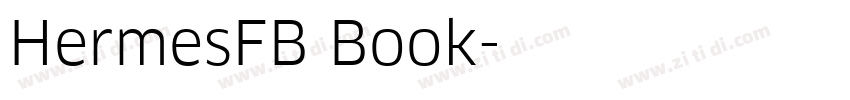 HermesFB Book字体转换